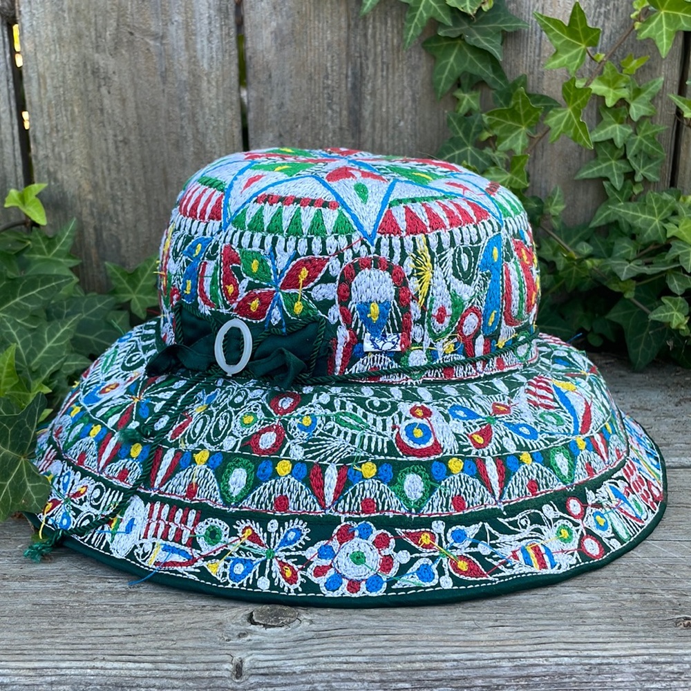Vintage Embroidered Hat